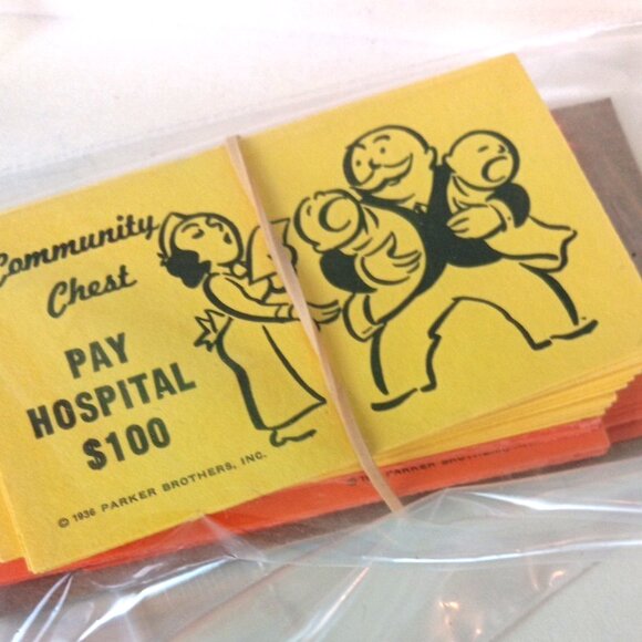 Vintage Monopoly Board Game 1974 Parker Brothers Complete - Picture 8 of 16